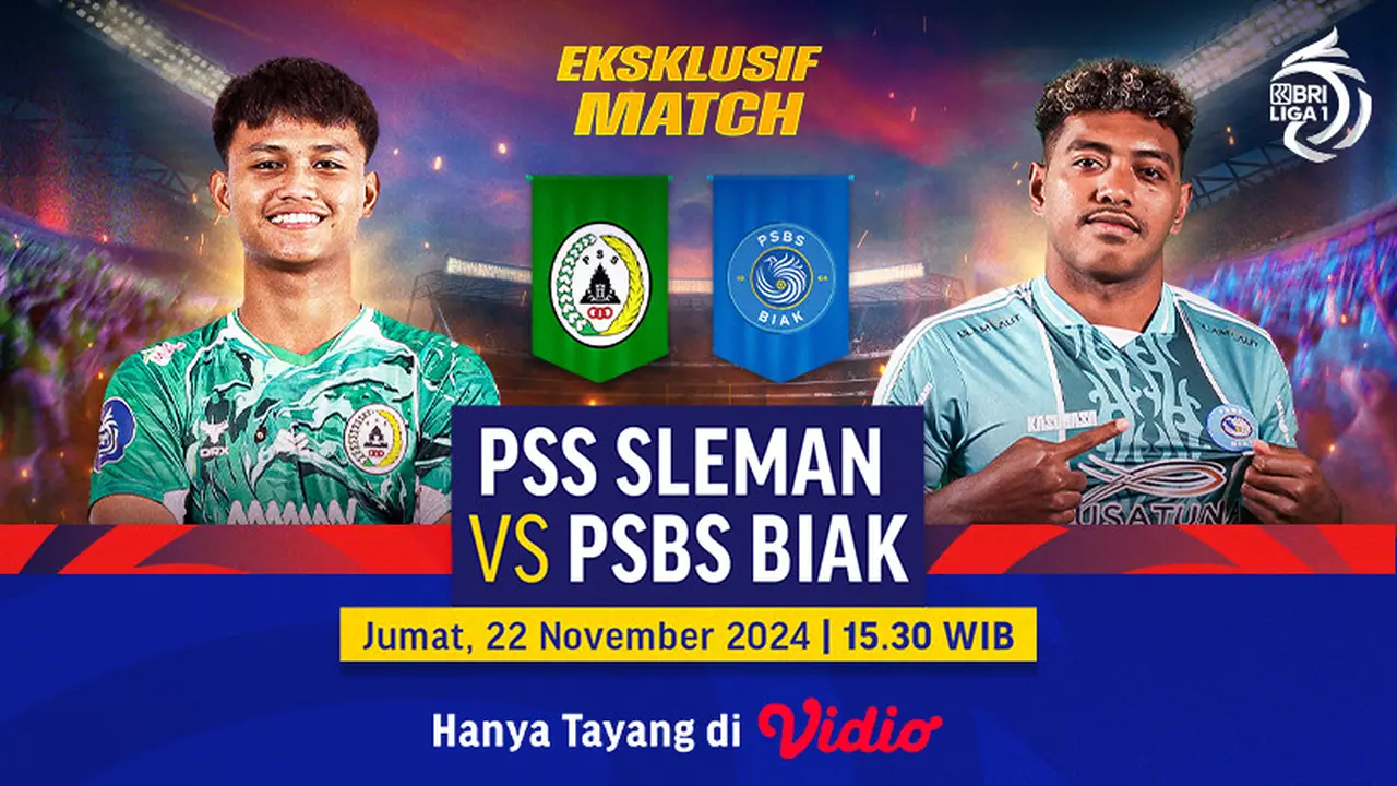 PSS Sleman vs PSBS Biak