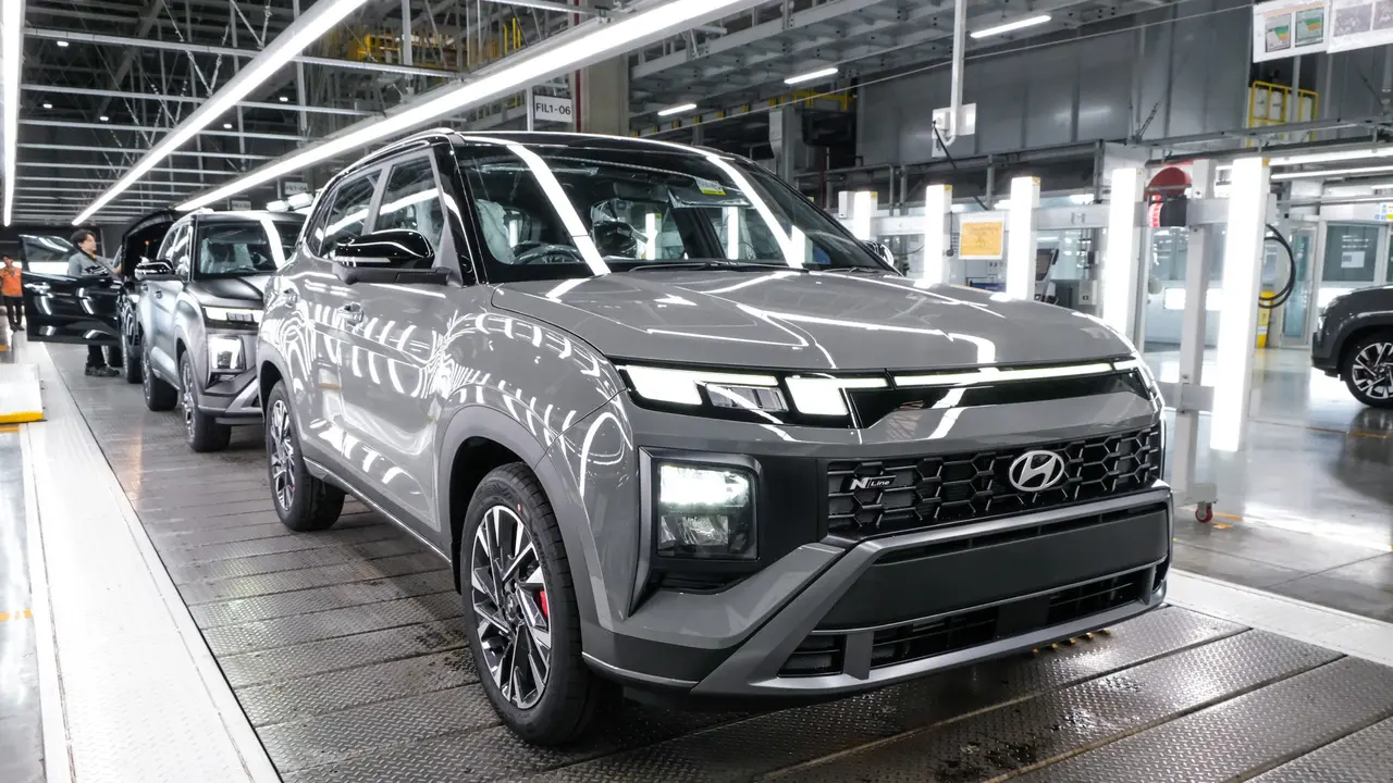 Pabrik Hyundai Mulai Produksi Creta N Line Turbo Baru (ist)