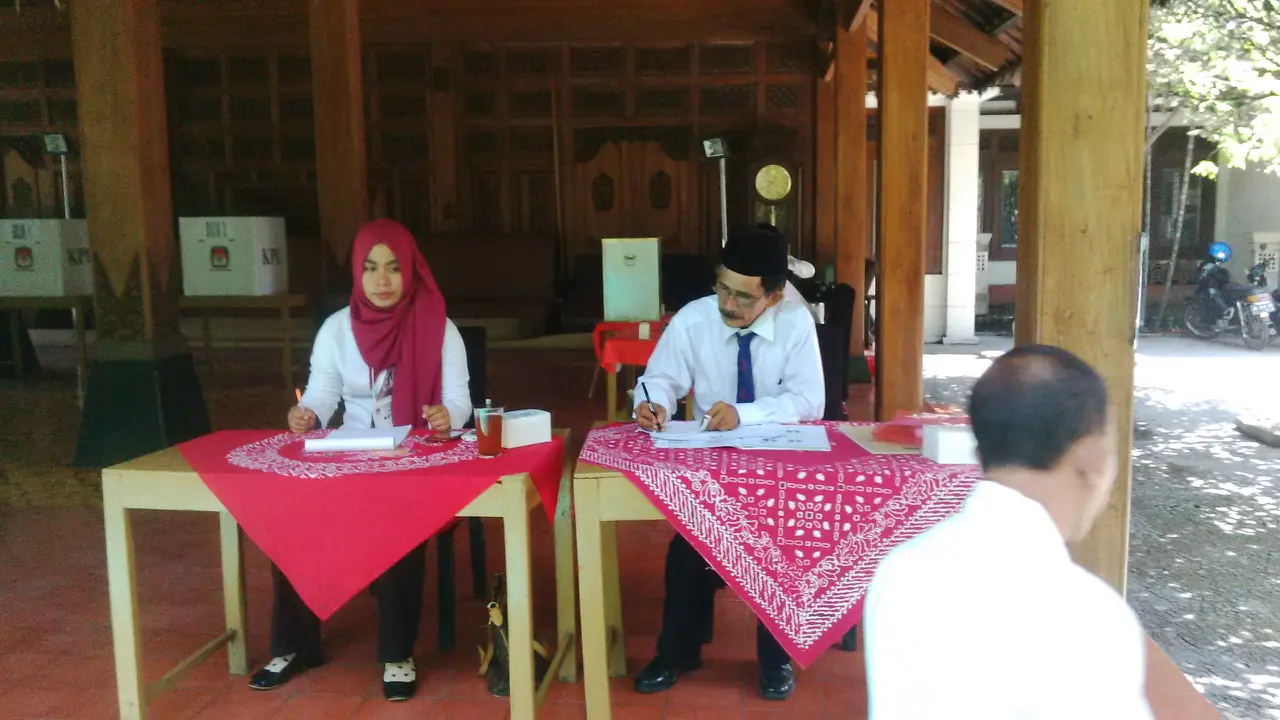 TPS keluarga Presiden Jokowi