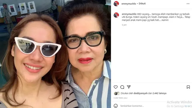 Bunga Citra Lestari alias BCL (Foto: Instagram/@emmymuchlis)