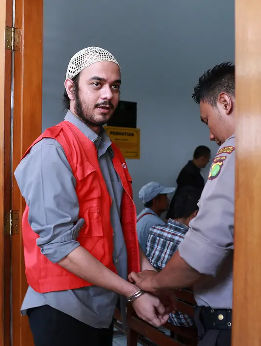Sidang lanjutan kasus narkoba dengan terdakwa Rio Reifan kembali digelar di Pengadilan Negeri Jakarta Selatan, Senin (3/8/2015). (Wimbarsana/Bintang.com)