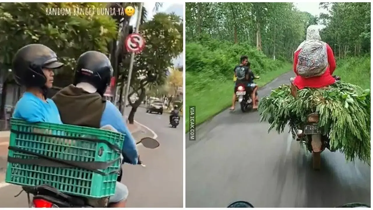 6 Potret Tempat Duduk Nyeleneh di Motor Ini Bikin Tepuk Jidat, Menyusahkan Diri