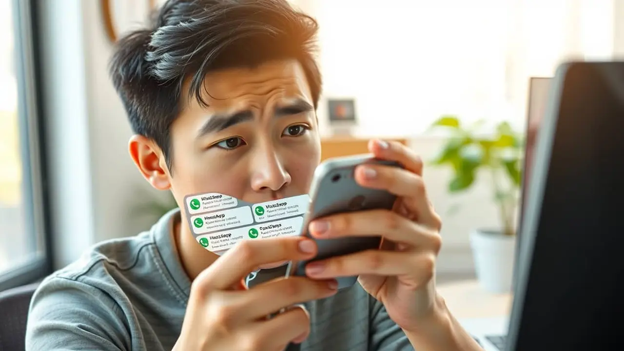 cara membuka whatsapp kena spam