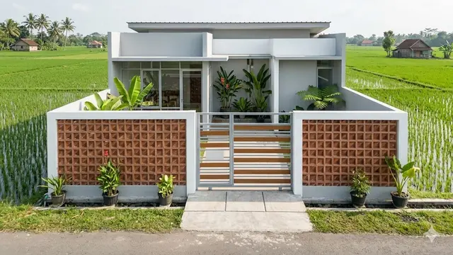 Mengapa Pagar Roster Cocok untuk Rumah Dekat Persawahan?