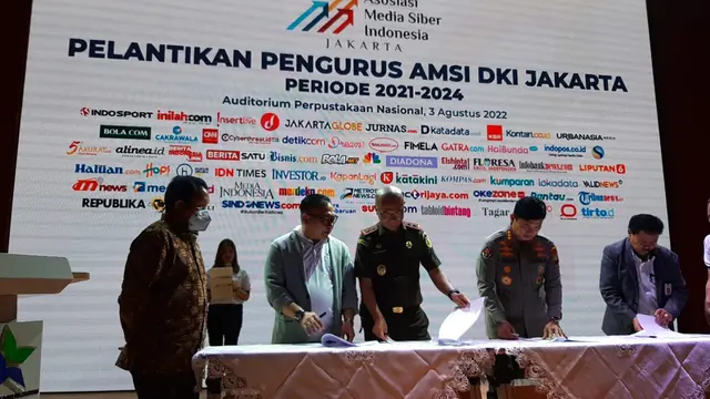 Pengurus AMSI DKI Jakarta Periode 2021-2024 Resmi Dilantik.
