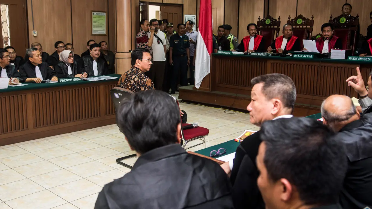 20161220-Sidang Lanjutan Ahok di PN Jakut-Jakarta