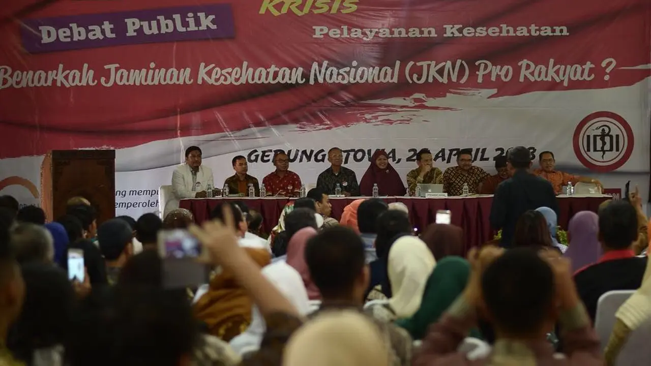 Debat Publik IDI terkait JKN