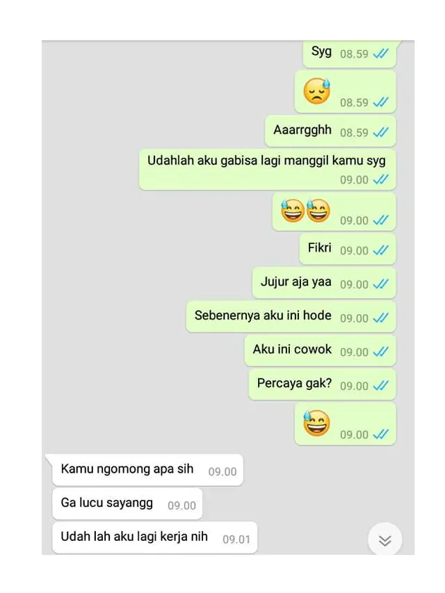 Obrolan Kocak Pasangan Berusaha Jujur Ini, Endingnya Ngakak Banget