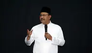 Wali Kota Pasuruan Saifullah Yusuf atau Gus Ipul saat kegiatan tarawih bersama di Gedung Kesenian Darmoyudho Kota Pasuruan, Jumat (29/3/2024). (Foto: Istimewa)