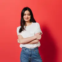 Ilustrasi perempuan tersenyum./Copyright&nbsp;freepik.com/author/lookstudio