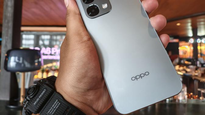 Oppo A6 Pro series saat acara peluncuran di Jakarta. Liputan6.com/Matahari Kartika Purusakara.