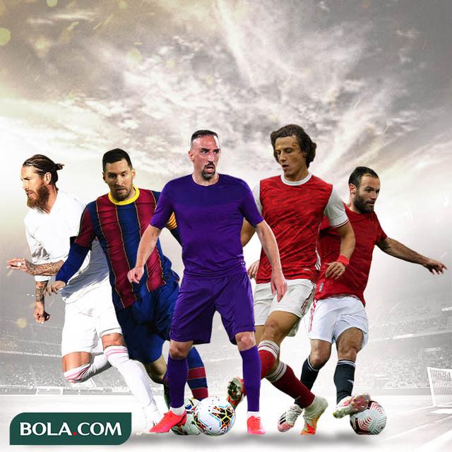 Ilustrasi - Starting XI Pemain Bebas Transfer