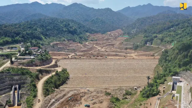 Kementerian Pekerjaan Umum (PU) siap meresmikan 6 bendungan baru di 5 provinsi awal 2025. (Dok Kementerian PU)