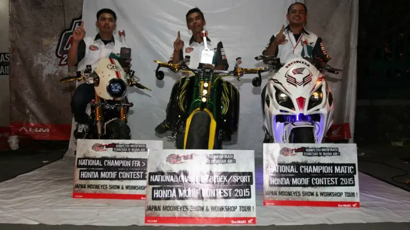 Daftar Pemenang Honda Modif Contest 2015