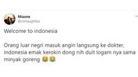 6 Cuitan "Welcome to Indonesia" ala Netizen Ini Sukses Bikin Kamu Kesindir