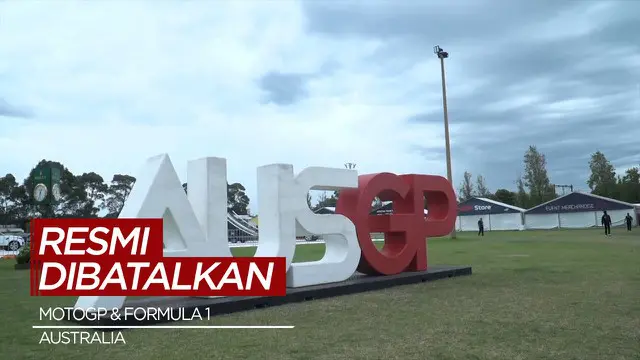 VIDEO: Angka Covid-19 Meningkat, Pemerintah Australia Batalkan Ajang MotoGP dan Formula 1