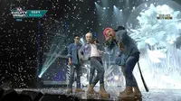 Big Bang yang memesona saat tampil dalam M!Countdown membawakan lagu terbarunya We Like  2 Party.