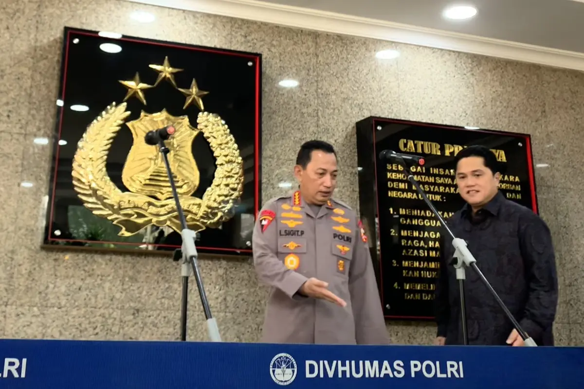 Kapolri dan Ketua Umum PSSI