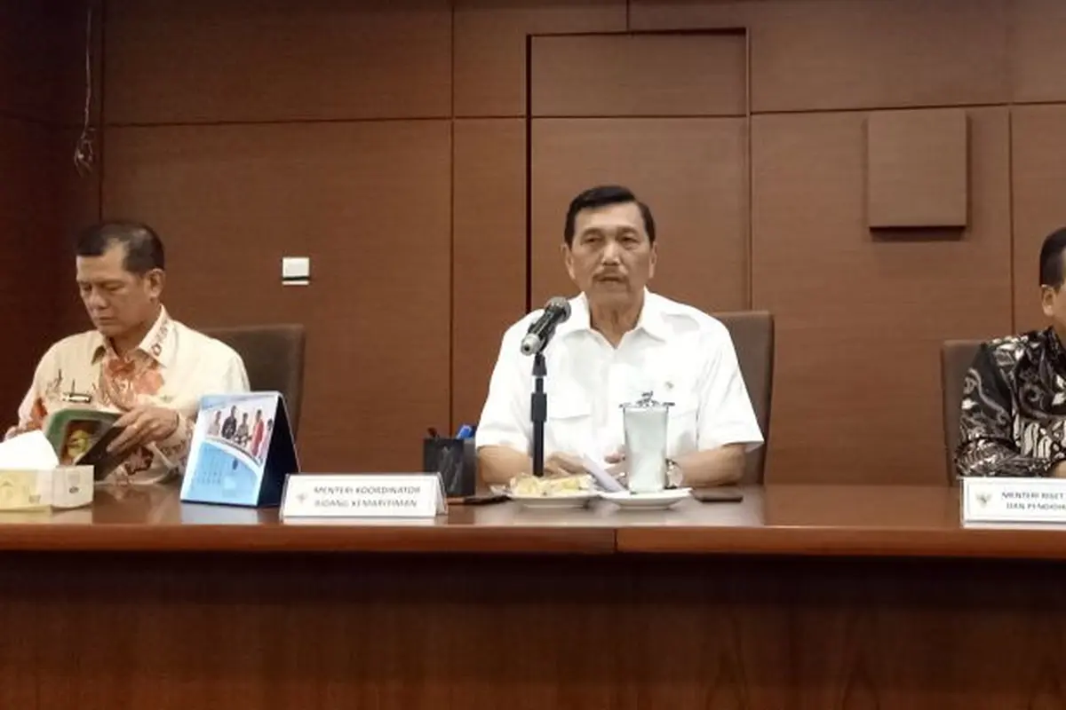 Menteri Koordinator Bidang Kemaritiman, Luhut Binsar Pandjaitan. (Yayu Agustini Rahayu/Merdeka.com)