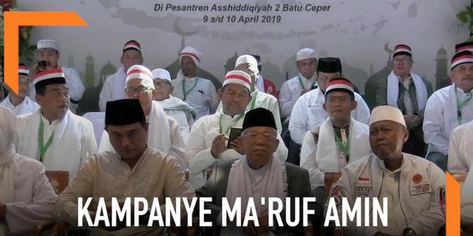 VIDEO: Pengasuh Ponpes se-Indonesia Dukung Jokowi-Ma'ruf Amin