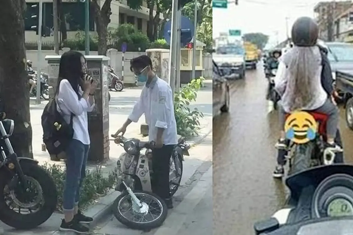 6 Momen Apes Saat Pacaran Naik Motor Ini Bikin Senyum Tipis