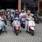 Begini Keseruan Ratusan Pengguna Yamaha Classy Menikmati Sunset di Bogor