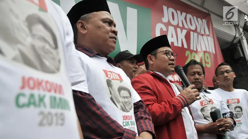 Dukung Jokowi di Pilpres 2019, Cak Imin Resmikan posko JOIN