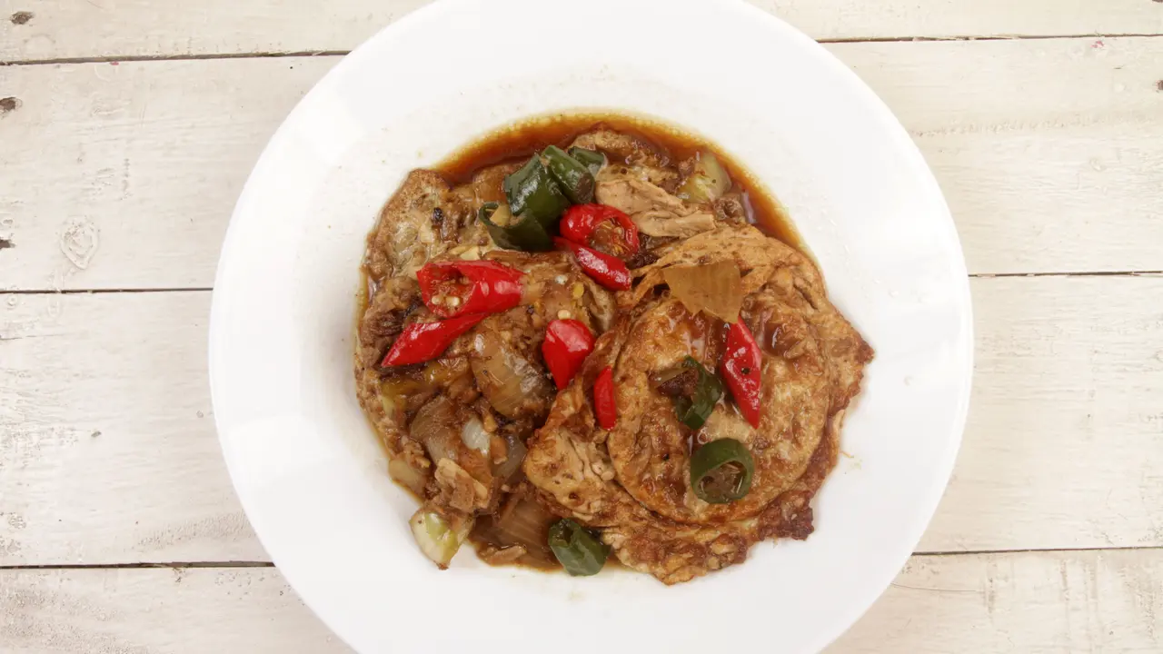 Semur telur ceplok