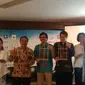 Pembukaan pameran Kilau Mutiara & Pesona Biota Laut Indonesia di Alun-Alun Indonesia, Grand Indonesia, Rabu (15/3/2017).