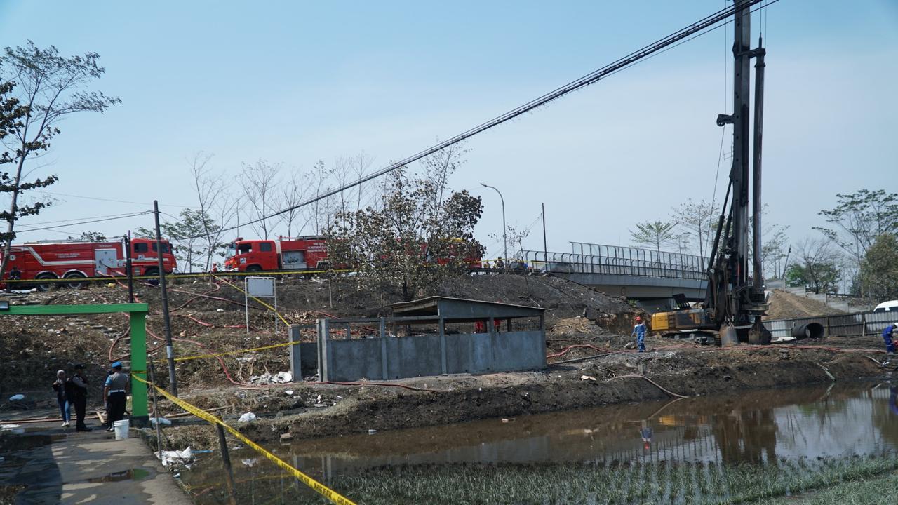 Kebakaran pipa Pertamina