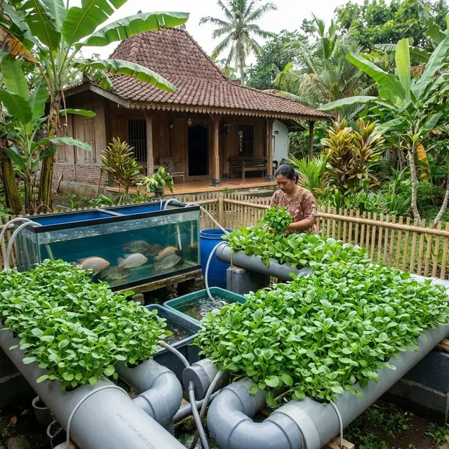 Jenis Sayuran Terbaik untuk Aquaponik