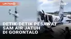 Kecelakaan pesawat terjadi di Bandara Panua, Pohuwato, Gorontalo pada Minggu (20/10/2024) pagi. Pesawat PK-SMH milik SAM Air berangkat dari Bandara Djalaluddin, Gorontalo mengangkut satu pilot, dua kru, dan seorang penumpang. Detik-detik insiden tere...