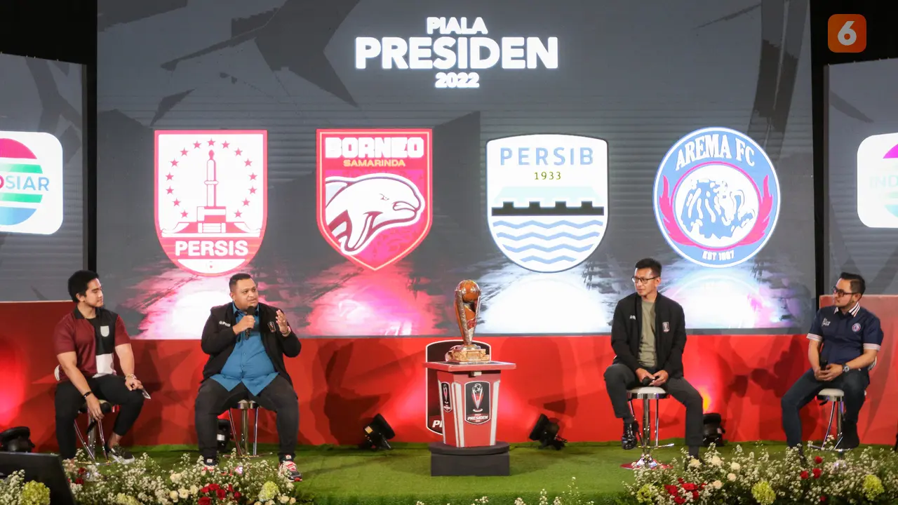 Konferensi Pers Piala Presiden 2022