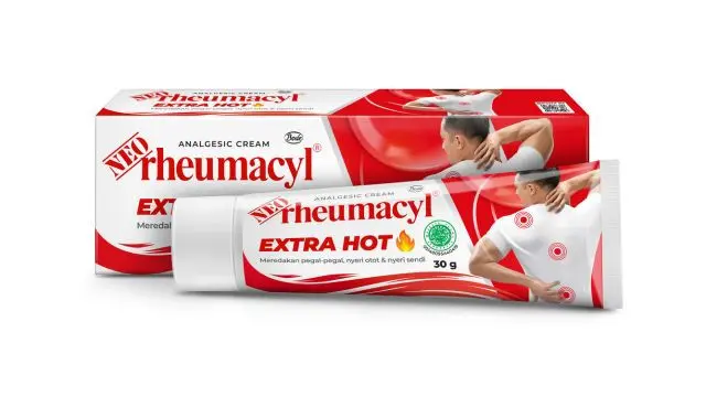 NEO rheumacyl Extra Hot Cream Tube.
