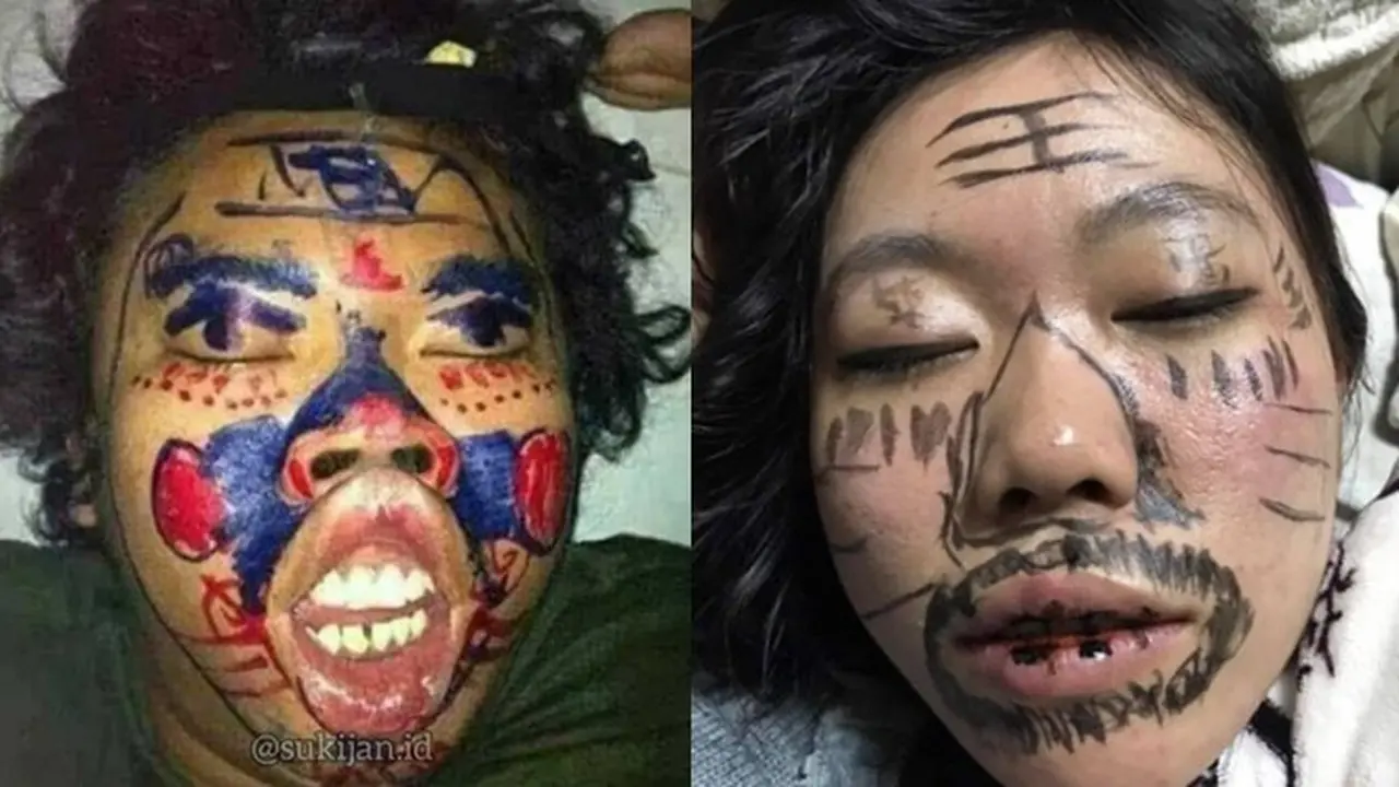 6 Tingkah Gokil Iseng ke Sahabat yang Tidur, Absurd Enggak Ada Akhlak