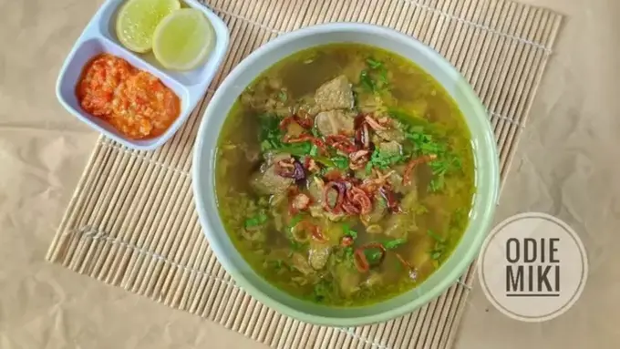 Resep soto daging madura. (dok. Cookpad @odie_miki)