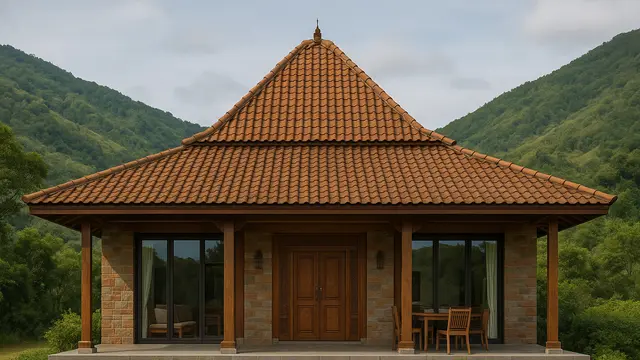 7 Rumah Bagus Sederhana tapi Terkesan Mewah di Lereng Bukit, Inspirasi Desain 2025