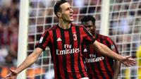 Striker AC Milan asal Kroasia, Nikola Kalinic. (AFP/Miguel Medina)