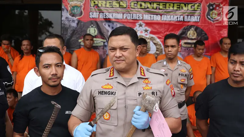 Kapolres Jakpus Kombes Hengki Haryadi