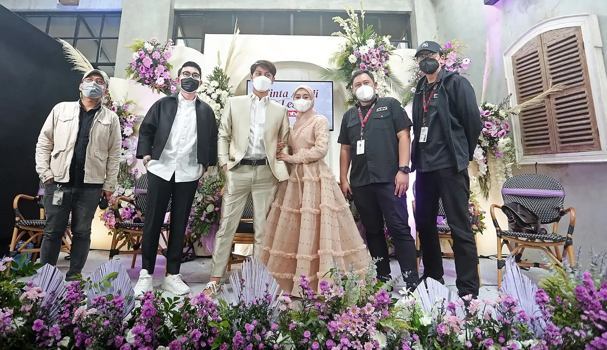 Rizky Billar dan Lesti Kejora (Bambang E Ros/Fimela.com)