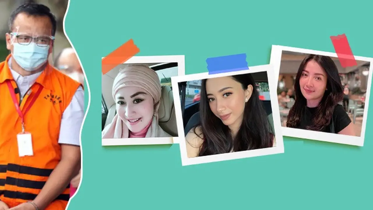 Banner Infografis 3 Wanita di Pusaran Kasus Suap Edhy Prabowo. (Sumber Foto: Liputan6.com, IG @iisedhyprabowo, FB @Anggia.Kloer, IG @belista.real)