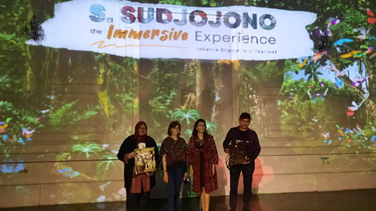 Akhir Pekan ke Museum, Yuk Tonton Digital Art Projection Mapping Karya S. Sudjojono