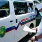 Pemerintah Kota Bengkulu menyiapkan Ambulans gratis selama 24 jam untuk melayani warga Kota Bengkulu. (Liputan6.com/Yuliardi Hardjo)