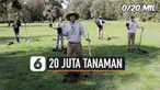 Youtuber yang dikenal dengan nama MrBeast raih 20 juta subcribers di akun youtubenya. Untuk merayakan itu, ia menanam 20 juta tanaman guna melawan perubahan iklim.