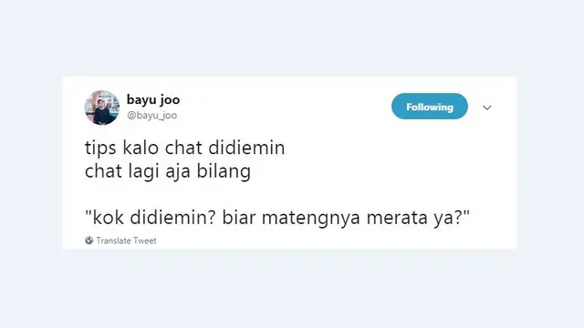Dianggurin Itu Bikin Kesal, Kaya Baca 6 Chat Ini