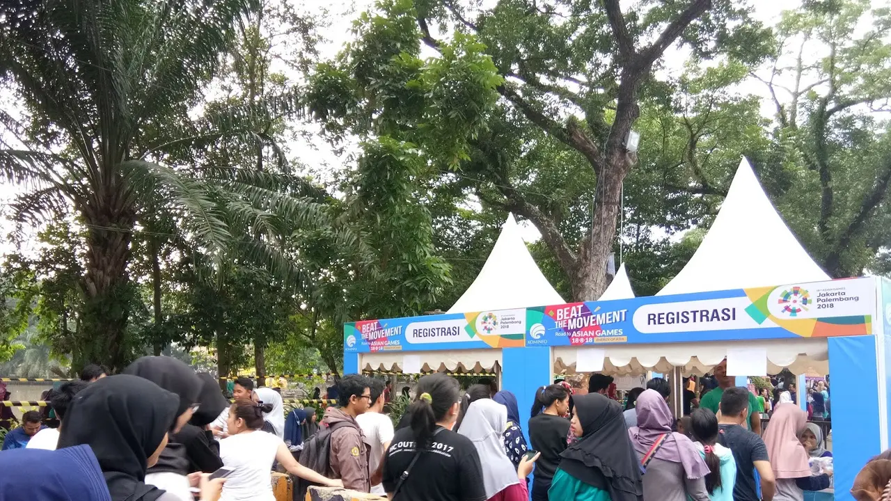 Anak-anak Muda Palembang yang Antusias Menyambut Asian Games 2018