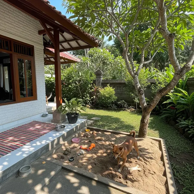 Ide Halaman Belakang Rumah yang Ramah Hewan Peliharaan