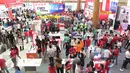 Pengunjung memadati stand ajang pameran teknologi komputer dan gadget, Indocomtech di JCC, Jakarta, Rabu (28/10). Pameran yang dihadiri sekitar 300 perusahan teknologi informasi itu gelar hingga 1 November. (Liputan6.com/Angga Yuniar)