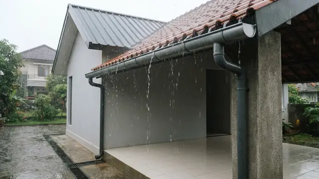 Desain Talang Air Rumah