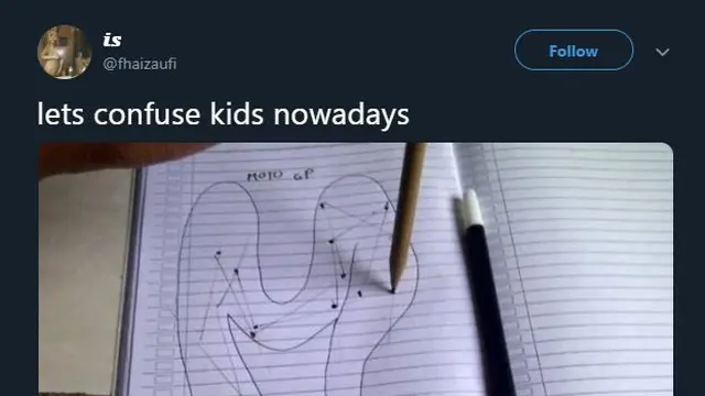 Let's confuse kids nowadays (foto: @fhaizaufi)